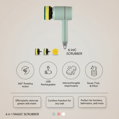6 IN 1 MAGIC SCRUBBER